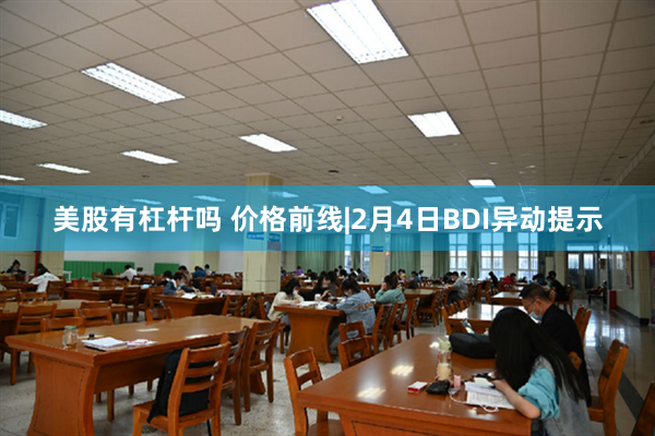 美股有杠杆吗 价格前线|2月4日BDI异动提示