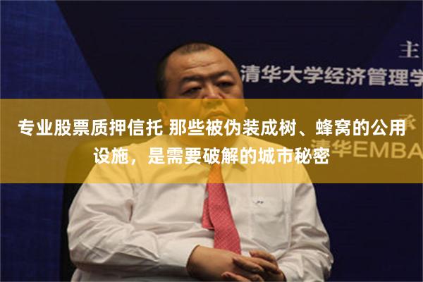 专业股票质押信托 那些被伪装成树、蜂窝的公用设施，是需要破解的城市秘密